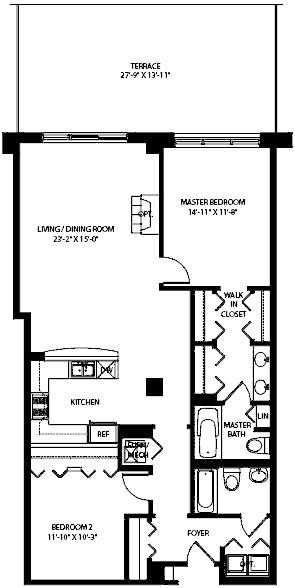 3140 N Sheffield Floorplan - 06 Tier*